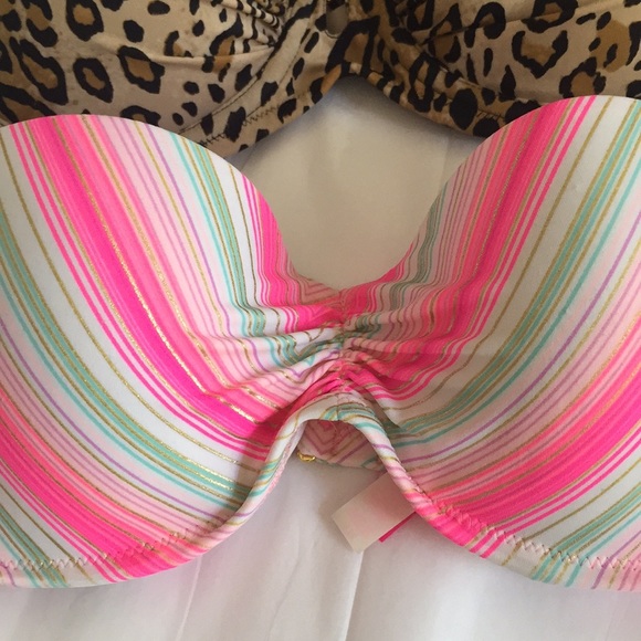 2 Victoria’s Secret Bikini Tops 32D - Picture 2 of 5